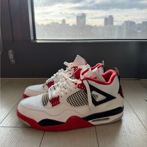 Nike Red and Black Air Sneakers